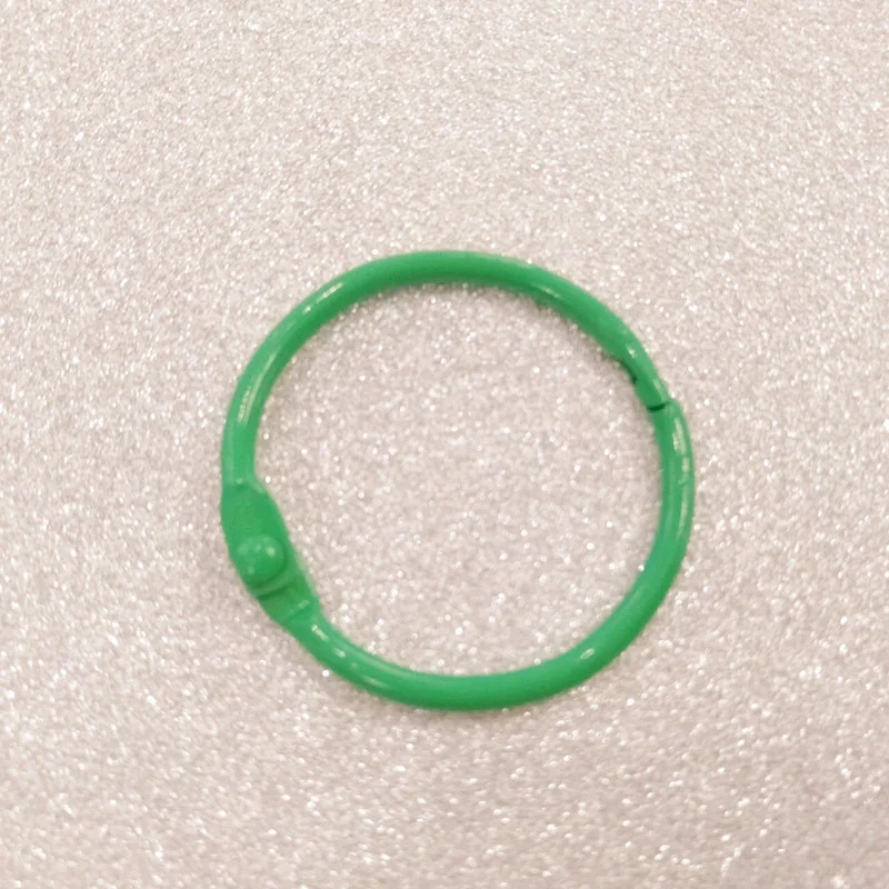 30PCS30MM ярких цветов краски открытие с отрывными листами кольцо клип сделай сам