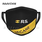 Противопылевая маска Renault Sport Megane Rs для взрослых и детей, шарф сделай сам, формула, Ретро Схема, Уильямс, Сенна, легенда, герой, гонки, Le Clio Rc