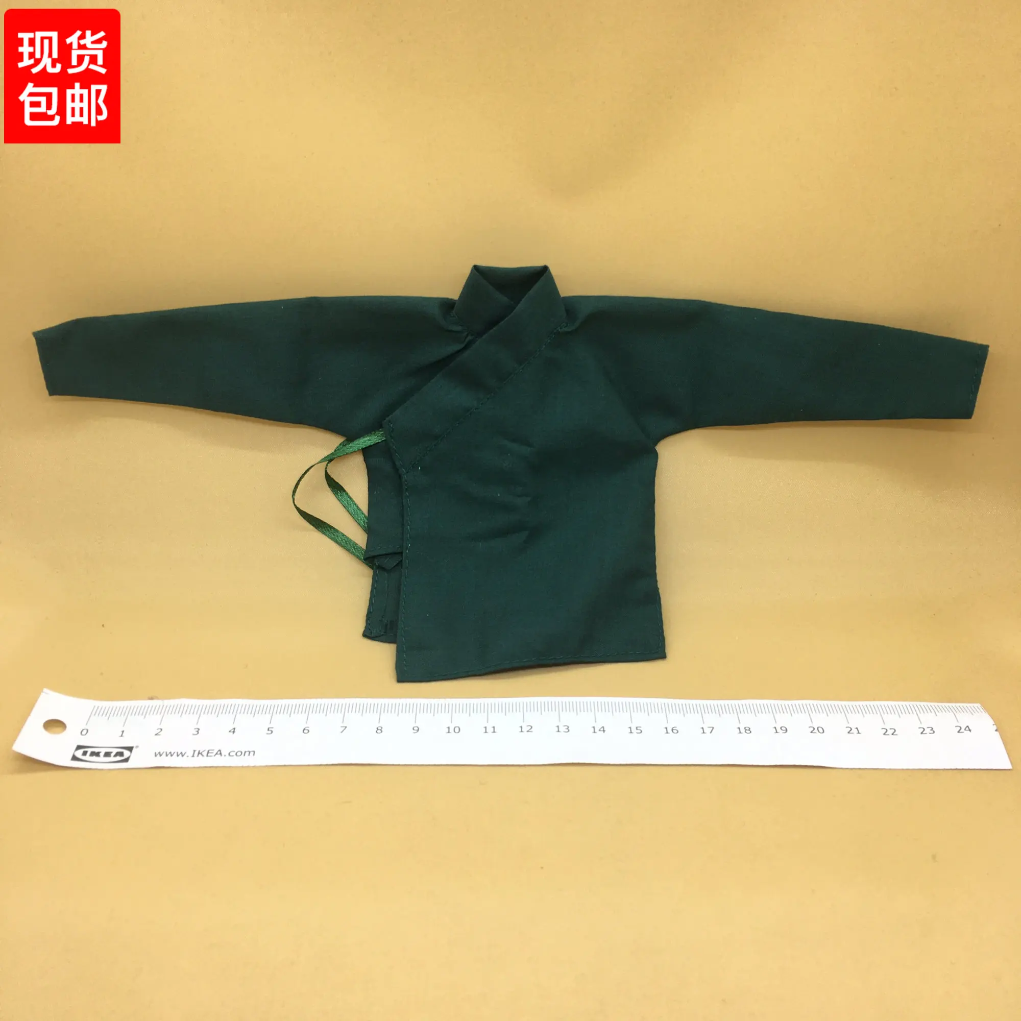 

1/6 Ancient Male Soldier Cloth Suit Model Generals Guan Yu Robe Trousers for 12" Figure Doll Toy