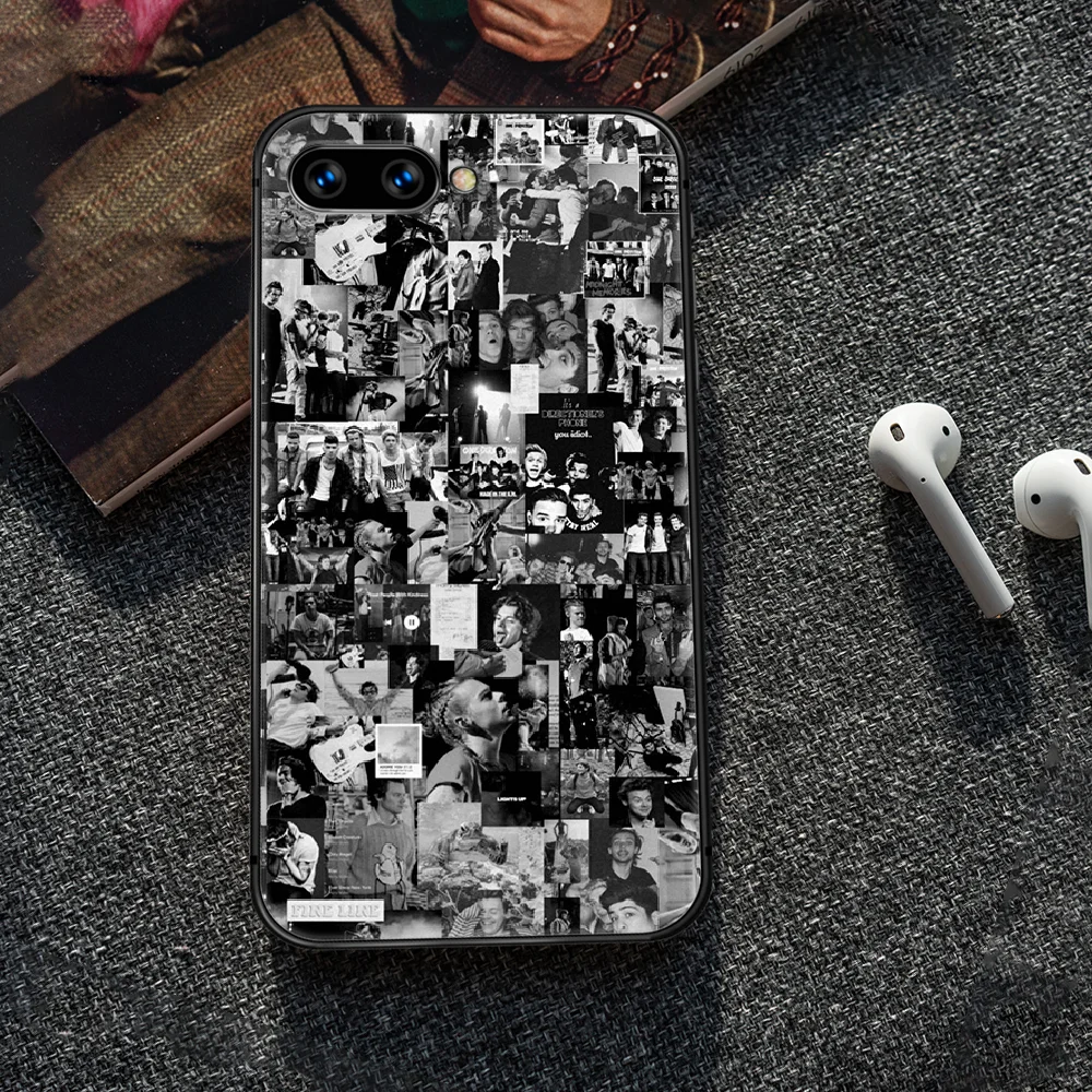 

One Direction Louis Tomlinson Phone Case Cover Hull For HUAWEI honor 7a 8 8s 8a 8x 9 9x 10 20 i Lite Pro black Coque 3D Hoesjes