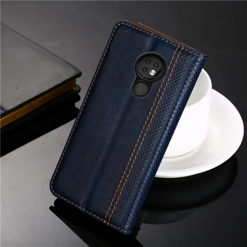 Для Nokia 7 2 чехол для телефона кожаный флип Магнитный Nokia7.2 TA 1198 1200 1187 1201|Бамперы| |