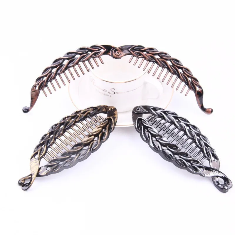 Заколка в форме рыбы заколка для волос ювелирное изделие банан аксессуары