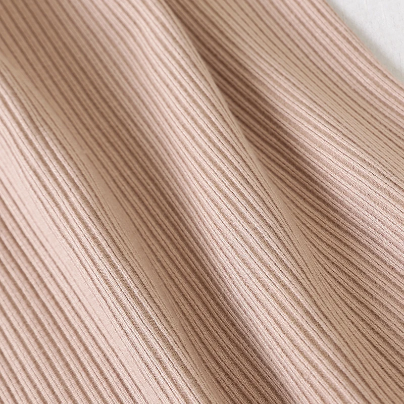 Женская Шерстяная трикотажная плиссированная юбка растягивающаяся на талии