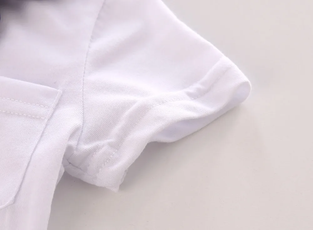 Новинка 2021 Модный комплект одежды для маленьких мальчиков футболка с коротким