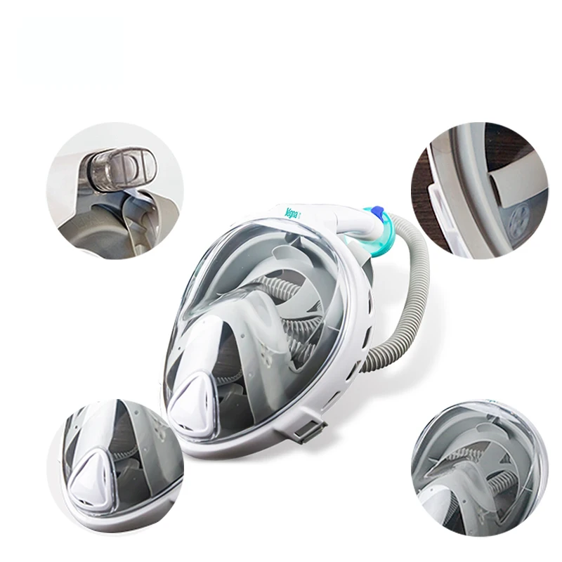 

Luxury Electiric Air Respirator Mask Air Filtration Respiratory Protection System Mask