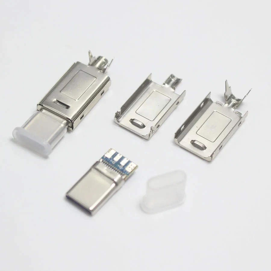 1/2/5 компл. USB 2 0 5A сварочный Тип штекер + Usb 3 1 C большой ток для DIY супер зарядный