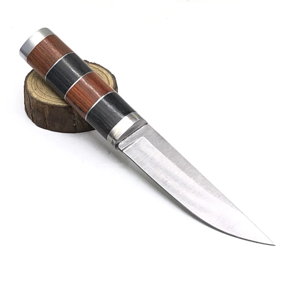 Охотничий нож с небольшим фиксированным лезвием прямой клинок тактические