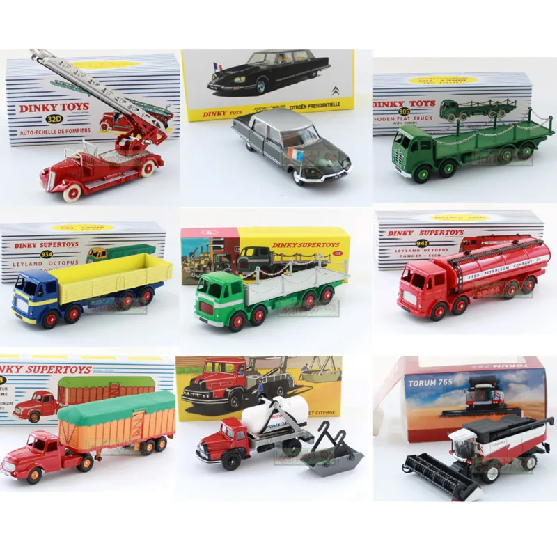 

1:43 игрушка ATLAS Dinky пожарная машина грузовик президентский автомобиль сборщик модель машины из сплава коллекция украшений подарок детские и...