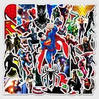 50 шт.упак. Marvel Мультфильм Супермен наклейка крутые мальчики дети фотоскейтборды телефонная книга украшение подарки