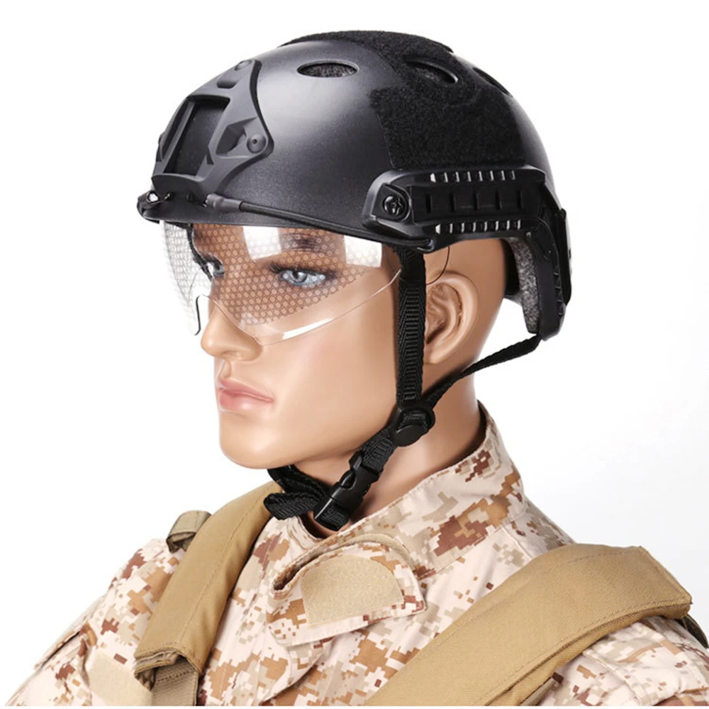 SINAIRSOFT военный защитный шлем быстрый с защитным снаряжением PJ Тип тактический
