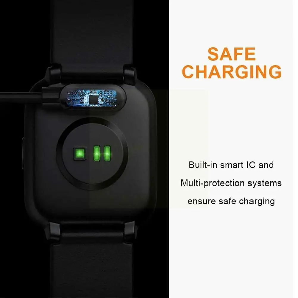 

Children's Watch Data Cable For Q12 S12 S2 Bracelet 2p 7.62 Cable Line Magnetic Magnetic Charging Charging 2-pin G7k7