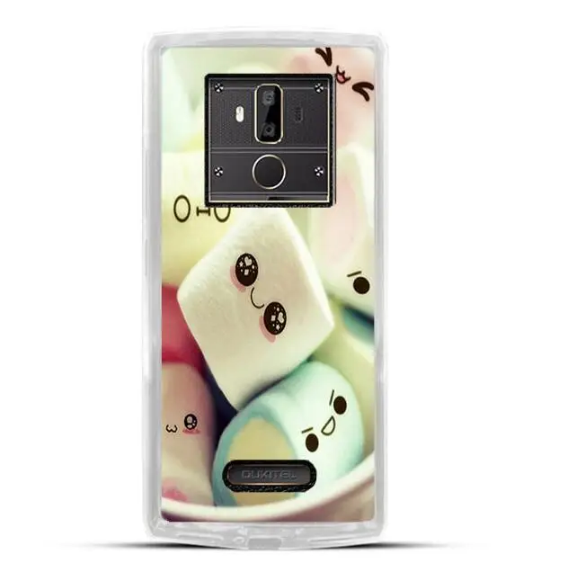 Блестящий силиконовый чехол для Oukitel K7 K7 Мощность смартфон ТПУ бампер чехол для задней крышки телефона Funda для телефона Housse Coque - Цвет: 6
