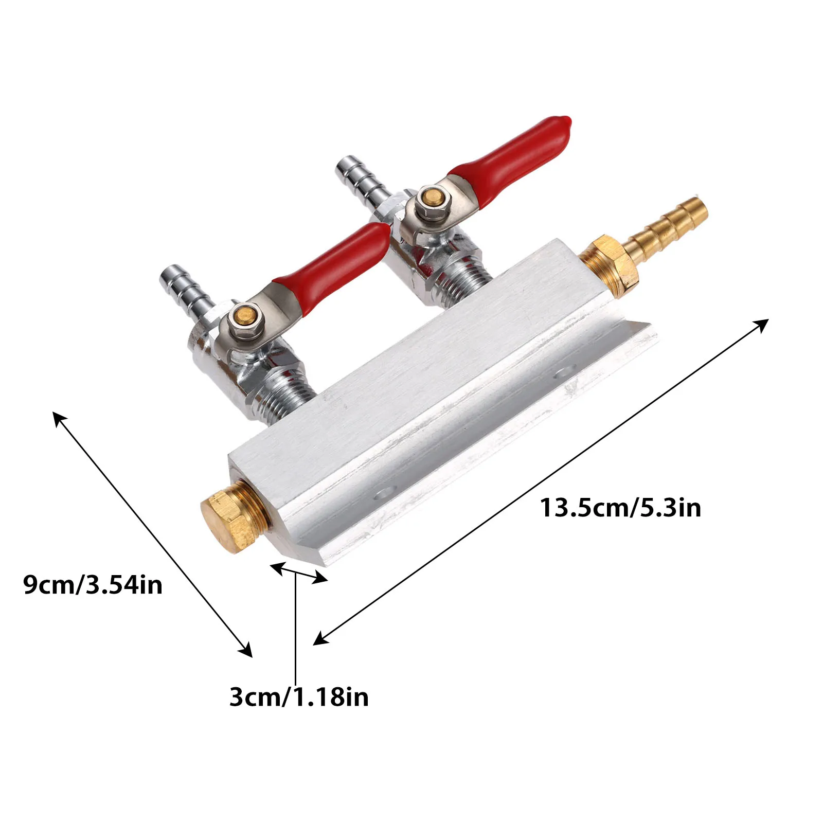 1 шт. 2way 3way 4way пивной пивоваренный газовый коллектор СО2 распределитель