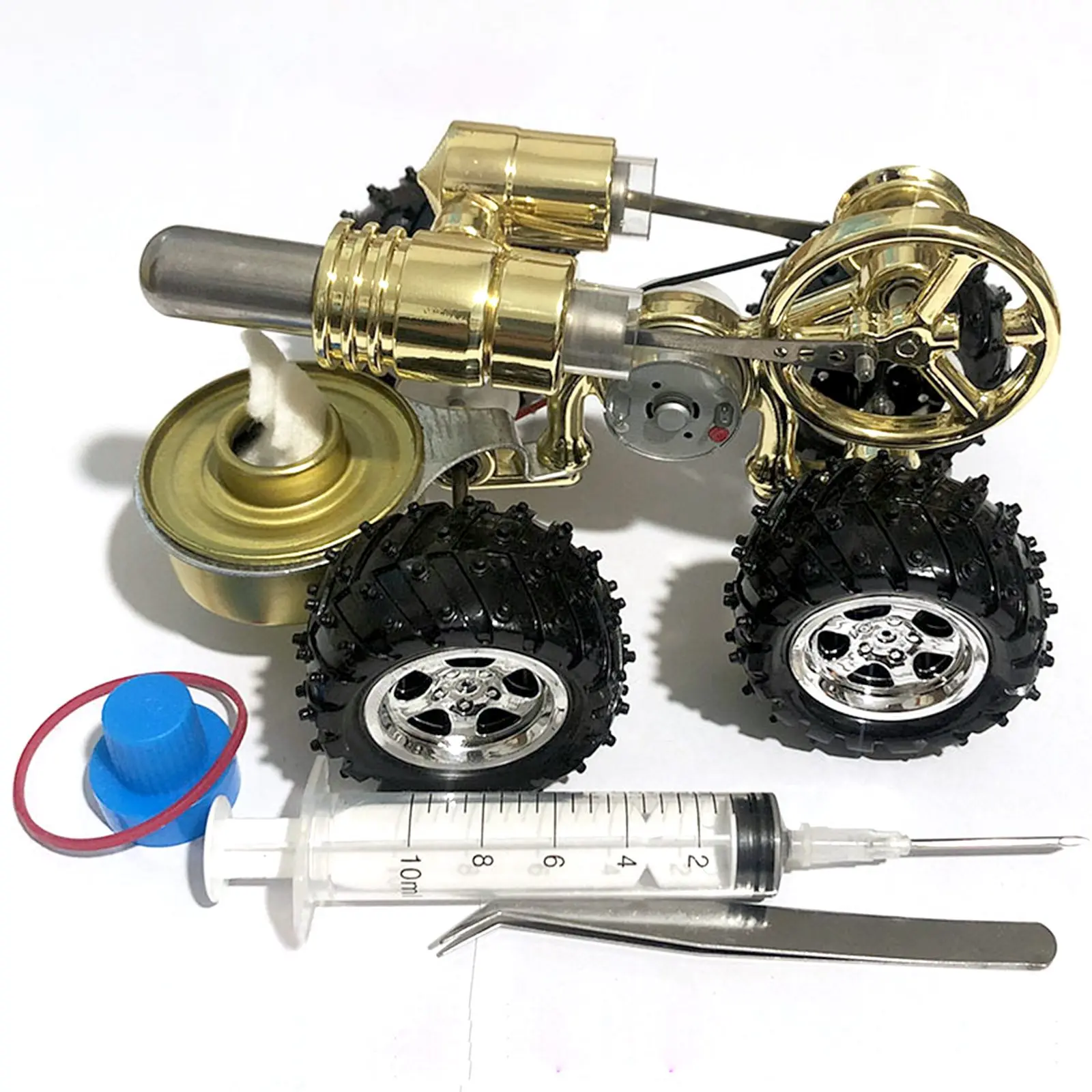 Stirling Engine Model Car Motor Educational Physics Science Experiment model
