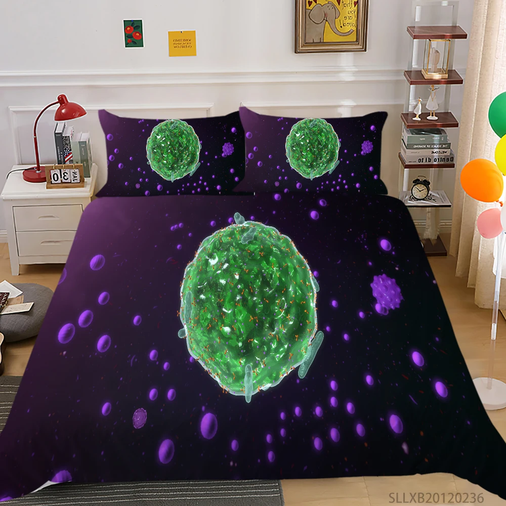

Bedroom Comforter Cover Set King Size Bedding Set Luxury Duvet Cover Set Soft Breathable 3D Digital Printing Dropship