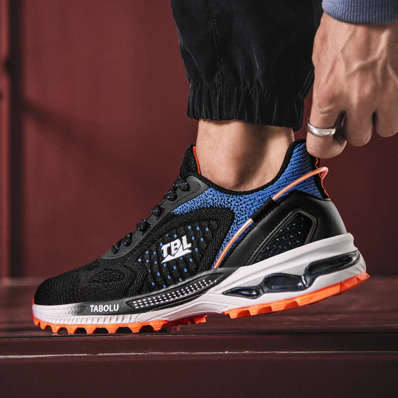 Мужские кроссовки для бега удобная и дышащая Спортивная обувь марафона Мужская