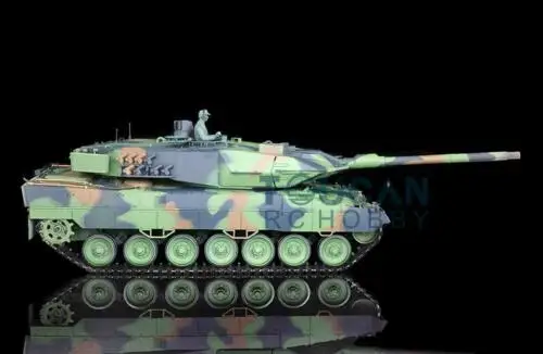 2 4G Heng Long 1/16 Scale 7 0 Plastic Leopard2A6 RTR RC Tank отдача ствола 3889 TH17574 SMT4|Радиоуправляемые танки|