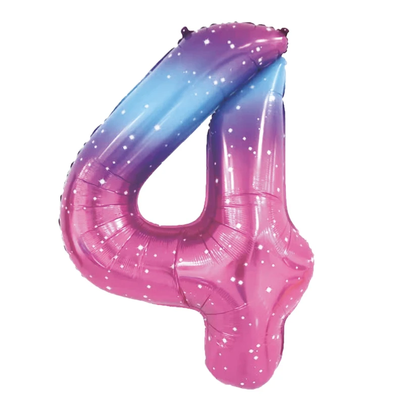 40 дюймов гигантская звезда градиентная рампа Количество шаров Сверкающий