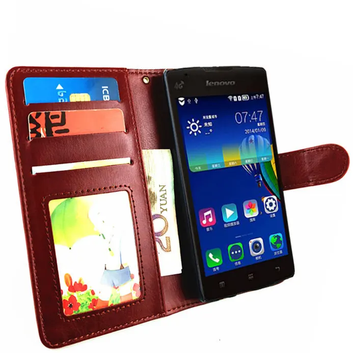 Флип-чехол для телефона для lenovo A1000 м Vibe 1000 Чехол кошелек кожаный чехол-накладка для lenovo A1000M