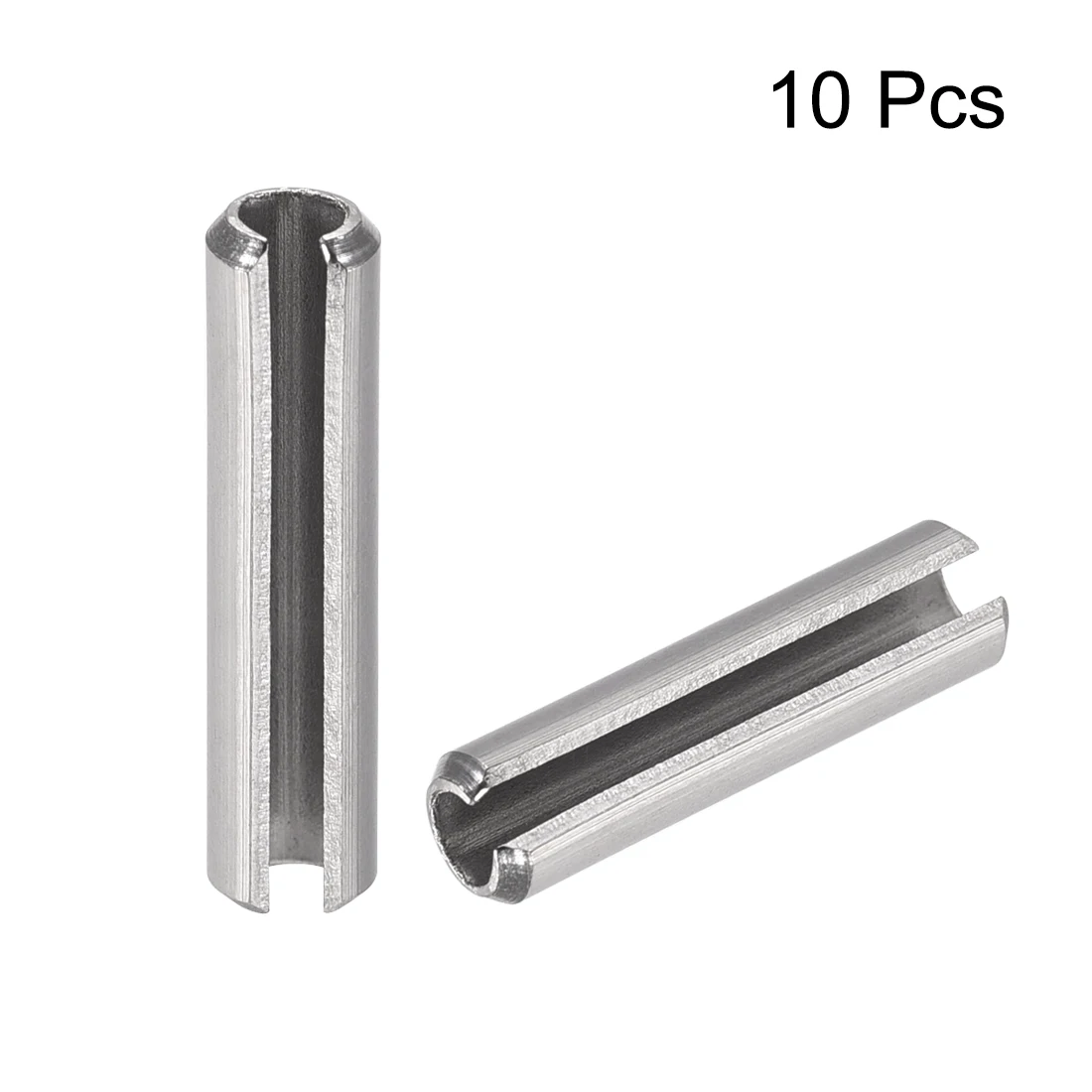 

uxcell M5 x 45mm 304 Stainless Steel Split Spring Roll Dowel Pins Plain Finish 10Pcs