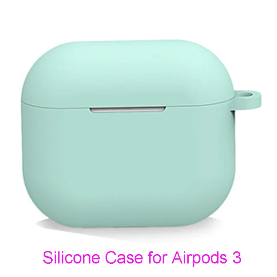 

Anti-drop Anti-fingerprint Dust-Proof Silicone Earphone Case Cover for For AirPods 3 Wireless Bluetooth Earphone Accessories