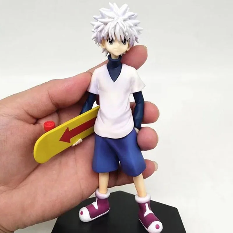 Модель Hunter X Gon Freecss Killua Zoldyck ПВХ экшн Фигурки игрушки Irumi Zorudikku Kurapika curarpikt Hisoka hyskoa