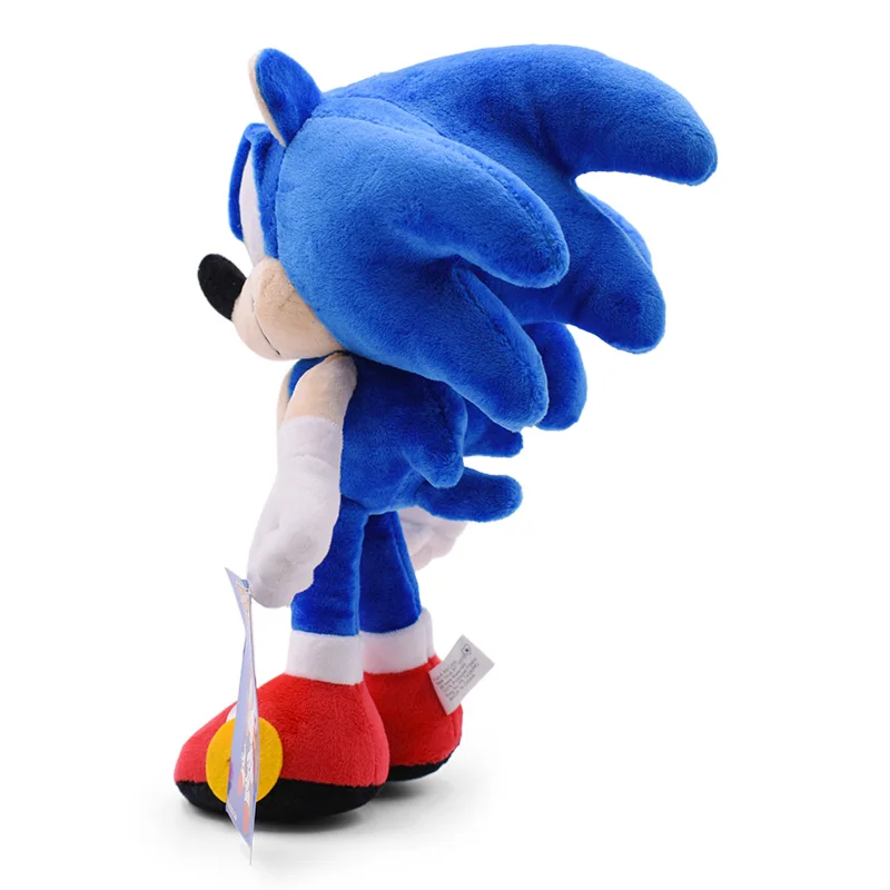 6 стилей, игрушки Sonic Peluche, черный, синий и красный плюшевый Соник, мягкие куклы, подарок для детей на Рождество