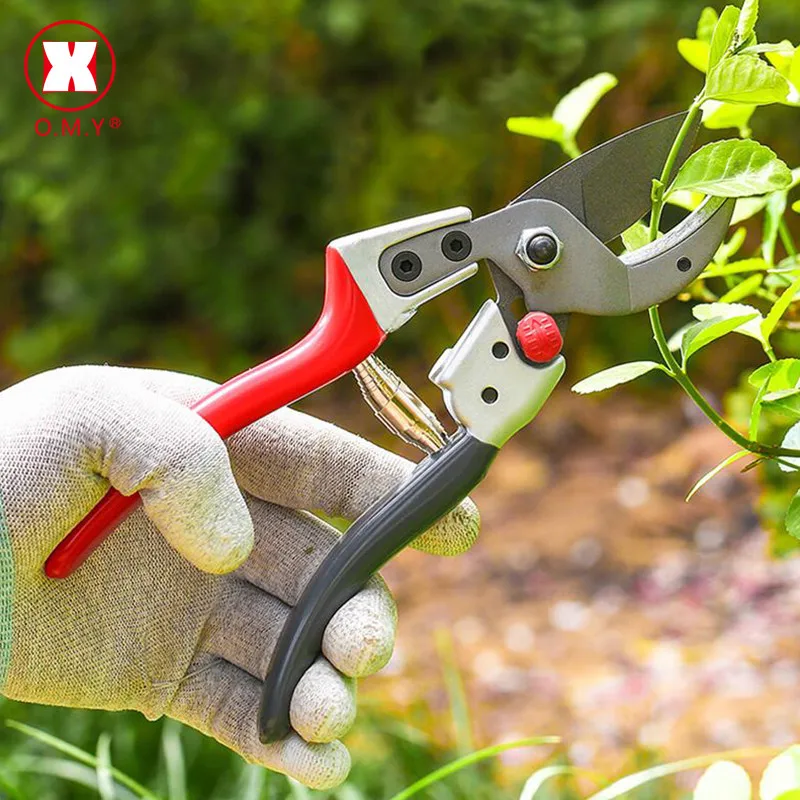 

OMY Gardening Pruning Shears, Which Can Cut Branches of 30mm Diameter, Fruit Trees, Flowers,Branches and Scissors Hand Tools