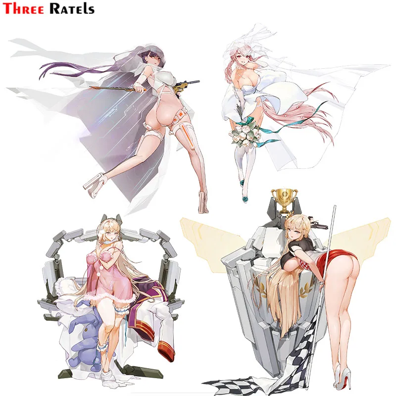 

Три Ratels F138 hentai waifu аниме девушка последняя оригинальная наклейка s для окна автомобиля искусственный персонаж из мультфильма аниме винилова...