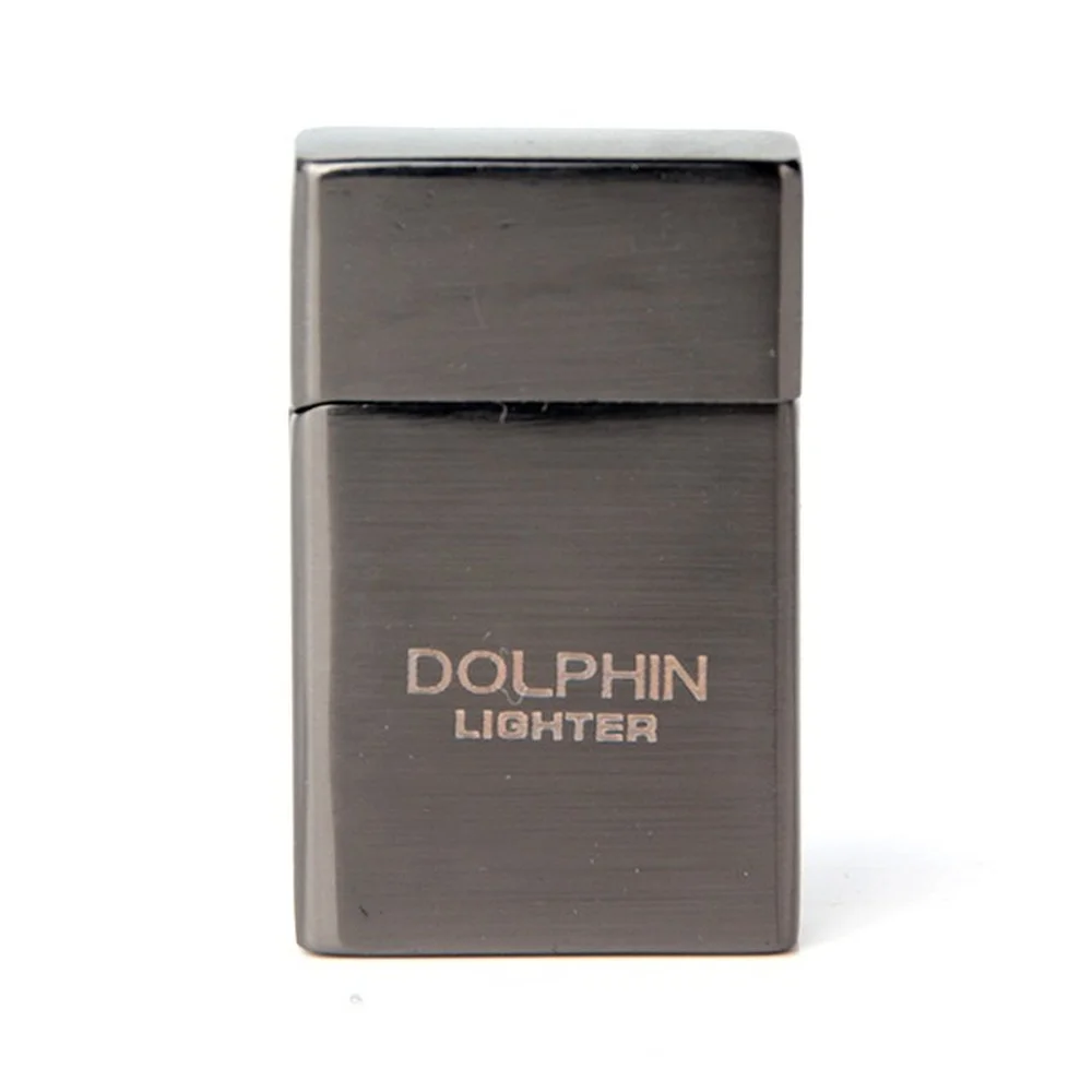 

Super Mini Small Square Metal Grinding Wheel Open Flame Lighter Butane Smoking Lighter Accessories Flint Vintage Gadgets For Men