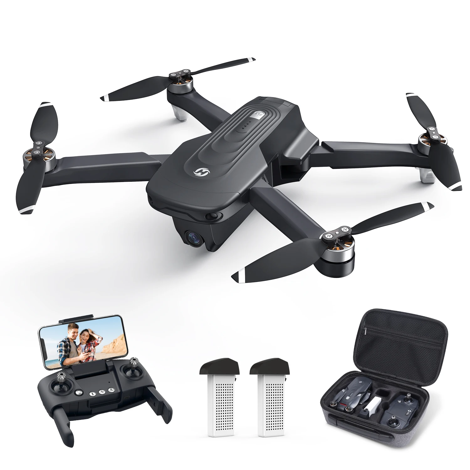 

Holy Stone GPS Drone with 4K Camera for Adults - HS175D RC Quadcopter with Auto Return, Follow Me, Brushless Motor, Circle Fly,