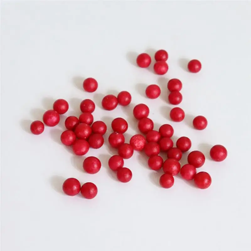 

200Pcs Simulation Berry Balls Realistic DIY Decor Artificial Berry Red Berry Decor Accessories Photography Props Party Supplies