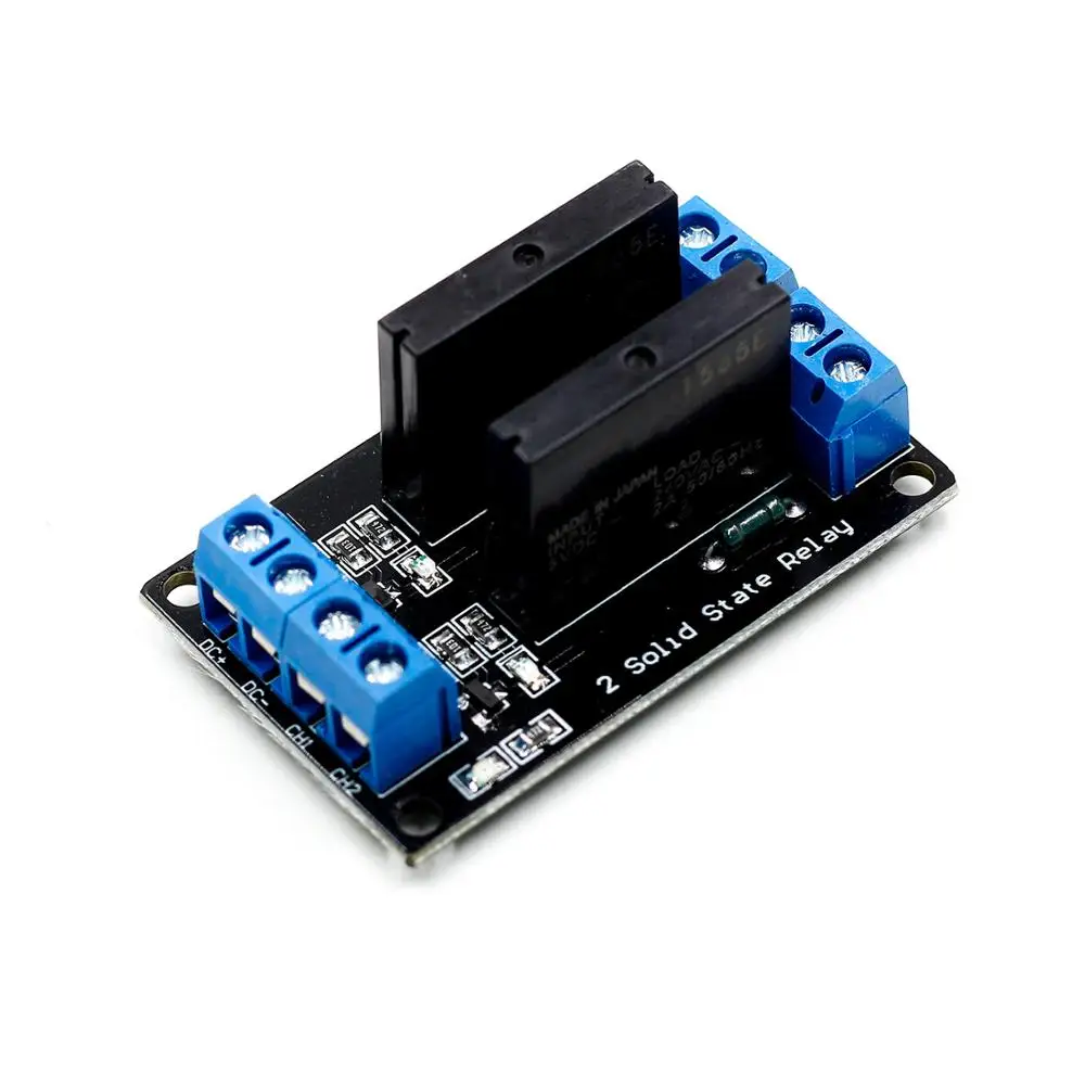 1 шт. 2 4 8 канальный 5 В DC релейный модуль твердотельный низкий уровень SSR AVR DSP G3MB-202P