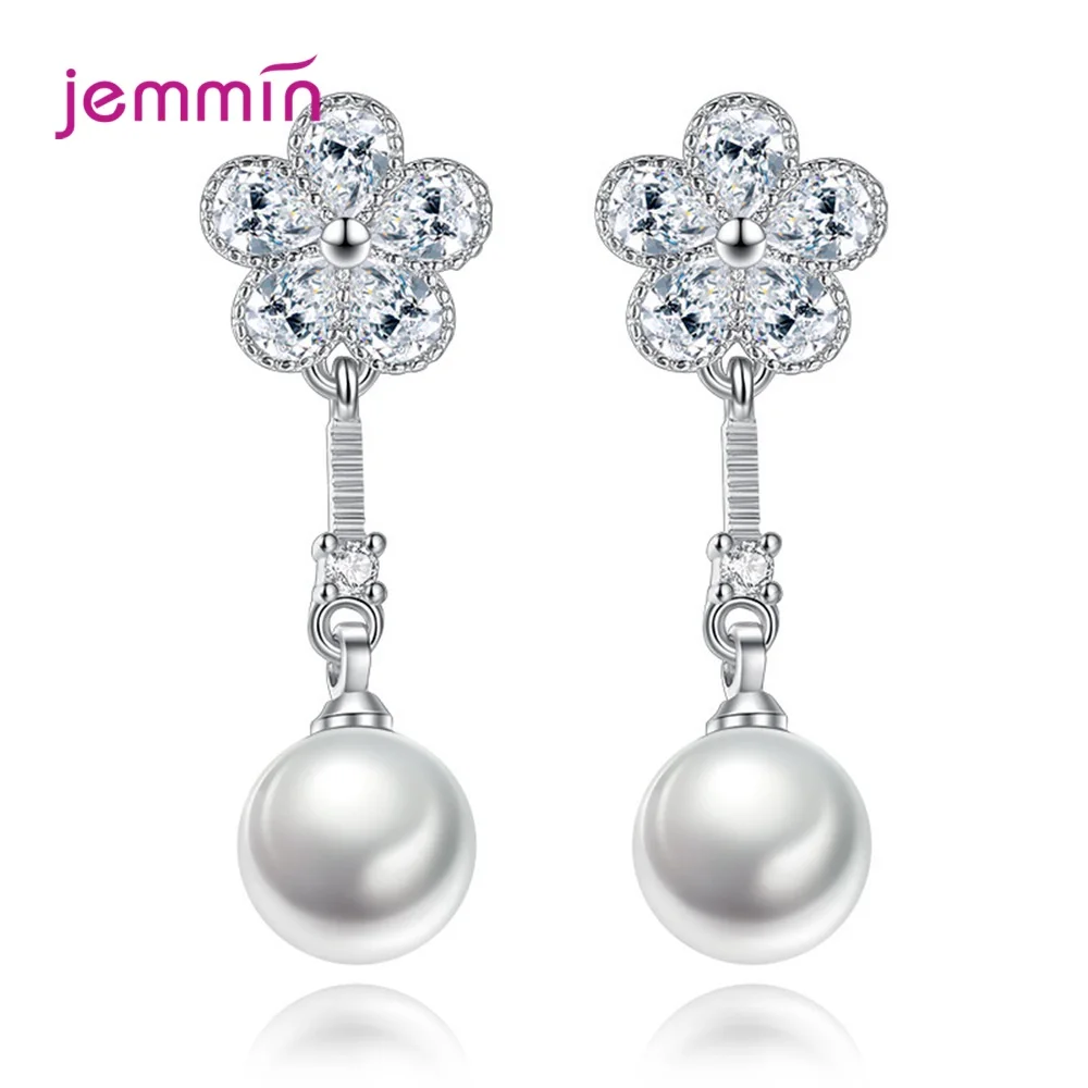 

Женские серьги с пресноводным жемчугом, в стиле ретро, из серебра 925 пробы, с кубическим цирконием, 5 А, для рождественской вечеринки