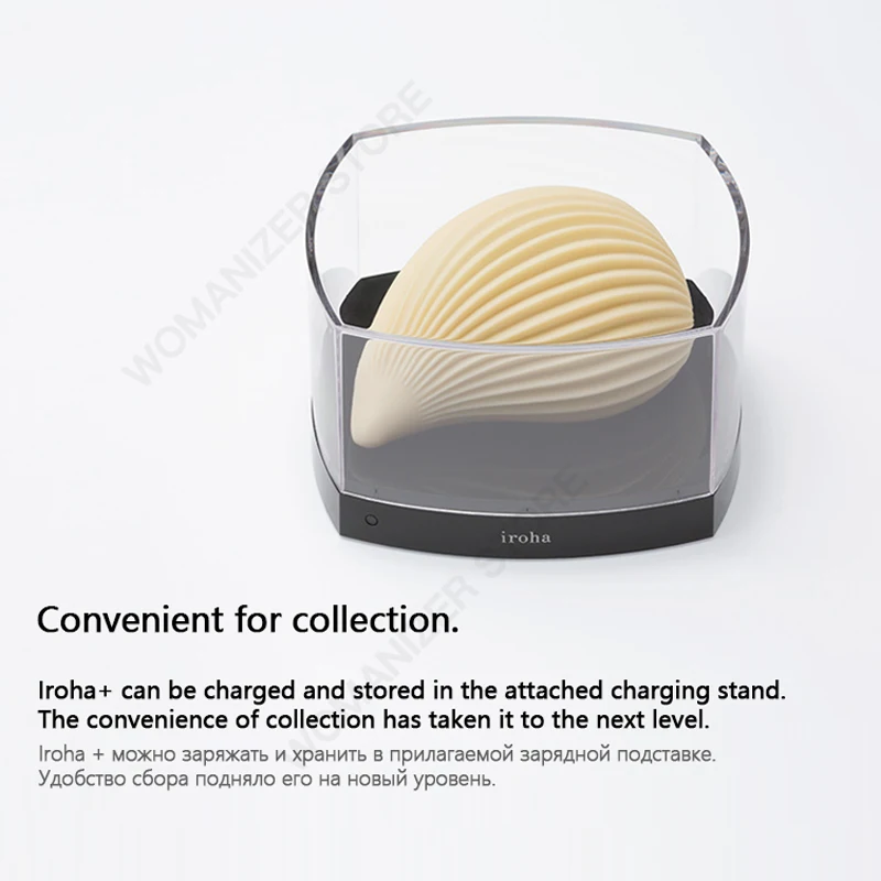 

TENGA Iroha USB Charging Mute Clitoral Vibrator Soft Silicone Clitoris Stimulator Vibration Massager Adult Sex Toys For Woman