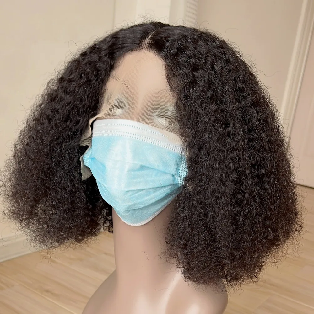 

Парик из натуральных человеческих волос, 14 дюймов