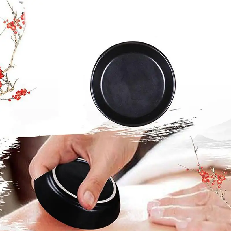 

New Black Guasha Facial Massage Tool For Facial Lift Scraping Dish Gua Sha Plate Meridian Lymphatic Scrapper For Body Back Neck