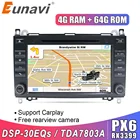 Автомагнитола Eunavi, 2 Din, Android 10, с DVD, для Mercedes Benz B200, класс A, B, W169, W245, Viano, Vito, W639, Sprinter, W906, мультимедийный GPS