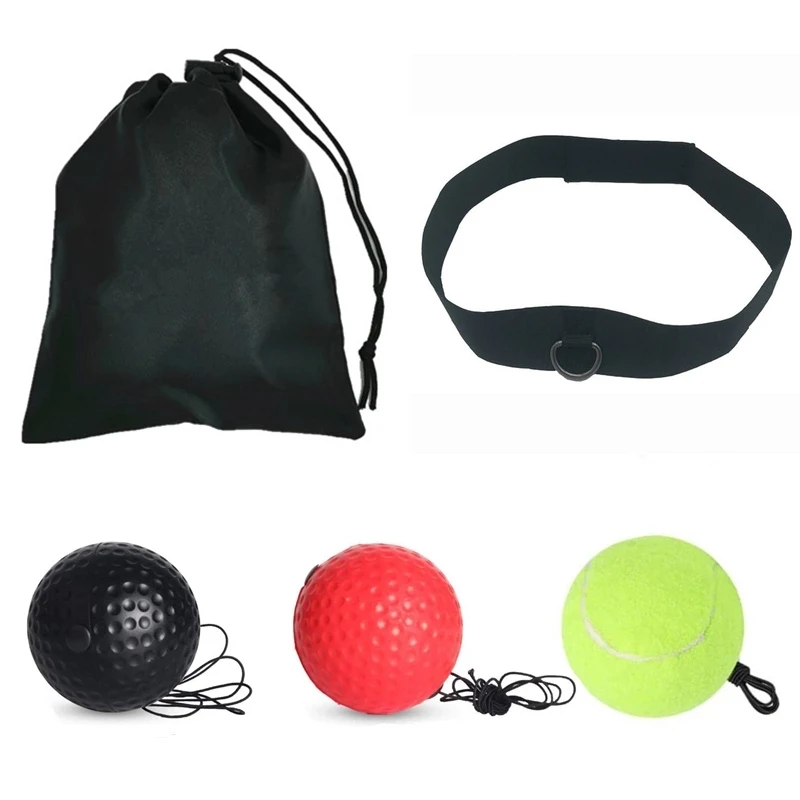 

Набор боксерских мячей для тренировки реакции и ударных реакций с регулируемой головкой