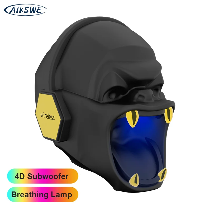 Беспроводная Bluetooth Колонка AIKSWE Skull TWS с поддержкой TF карты|Портативные колонки| |