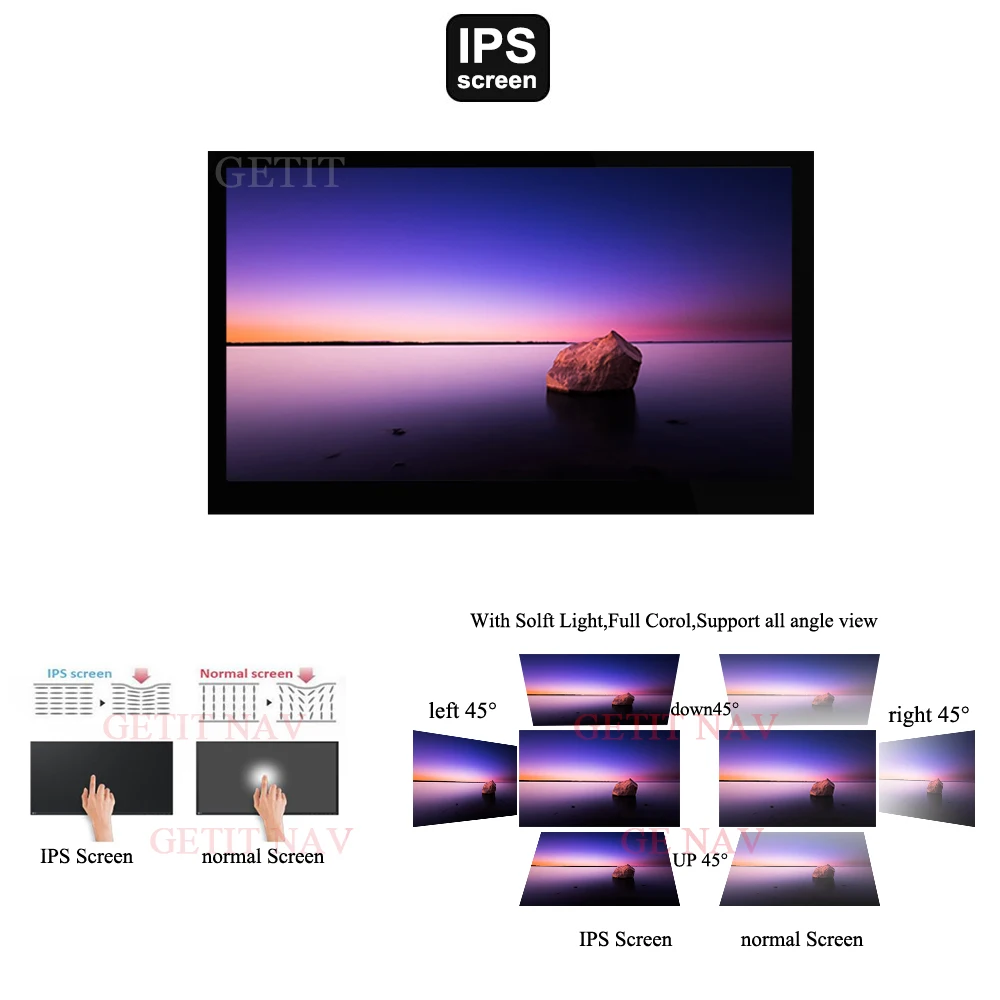Автомобильный DVD плеер мультимедийная система на Android 10 с IPS экраном GPS радио для