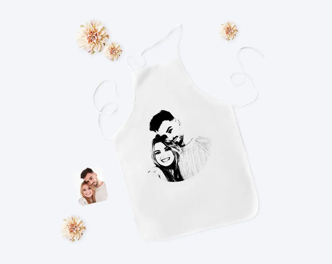 

Персонализированный силуэт на День святого Валентина, белая кухня, хорошее качество, доступный подарок, дорогой супруг, надежный, экономичн...