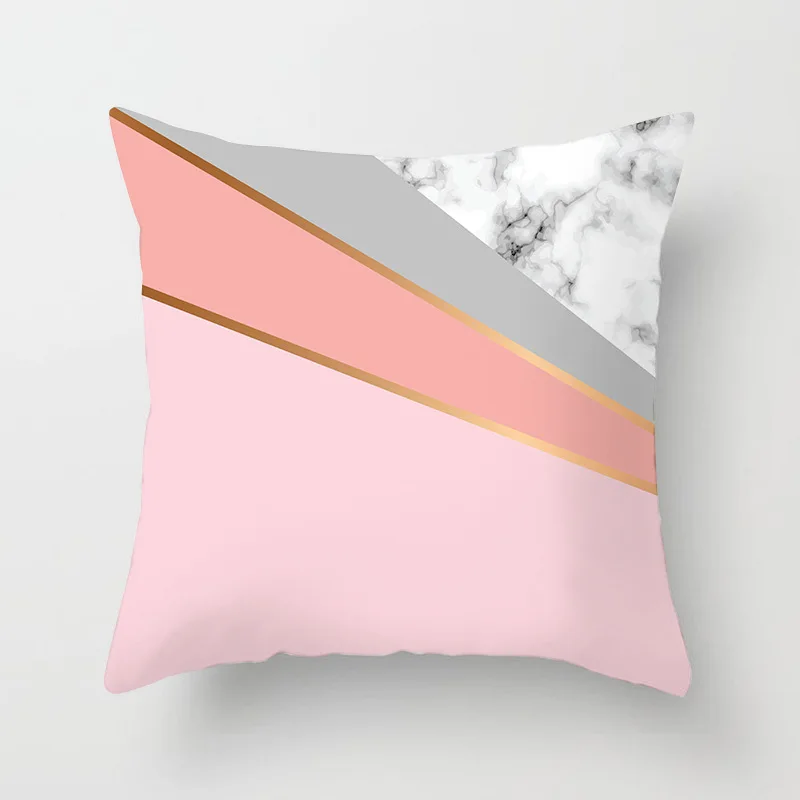 45x45 см Геометрическая наволочка тропические КУСОЧКИ АНАНАСА Полиэстеровая