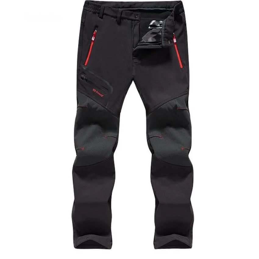 Мужские уличные брюки с мягкой оболочкой водонепроницаемые ветрозащитные