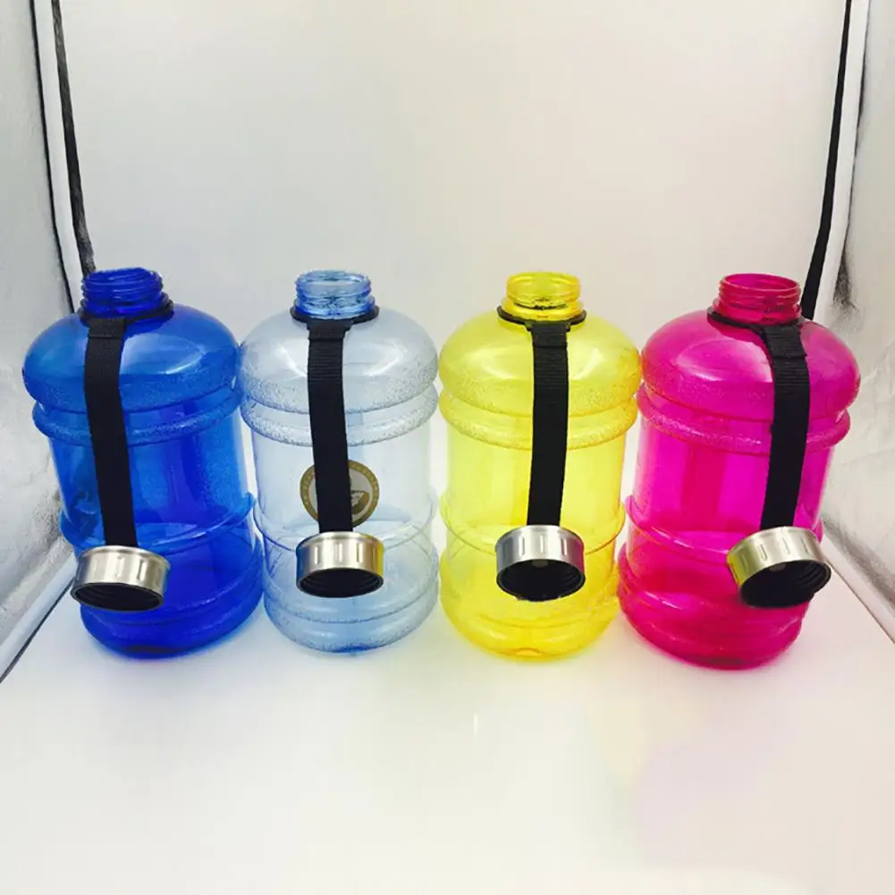 2.2L портативная Спортивная бутылка для воды полупрозрачный пластиковый чайник