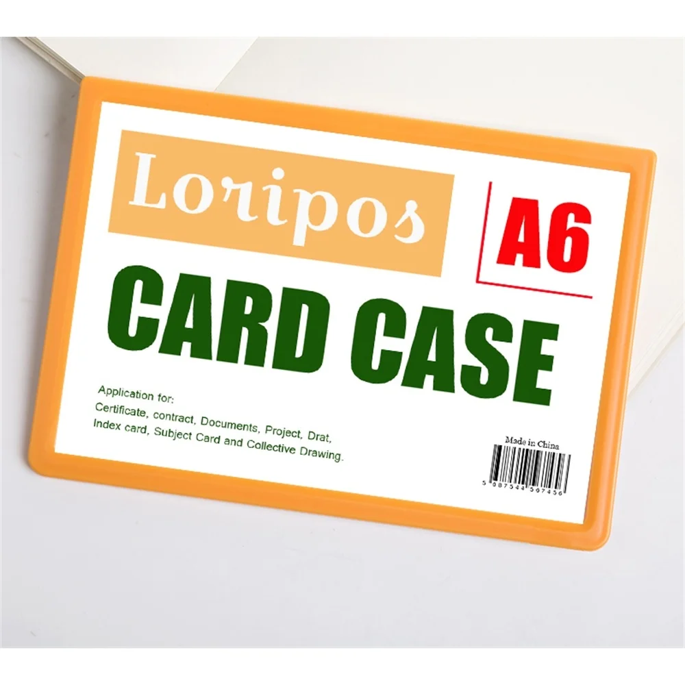 A6 15*10cm Metal Shelf Lable Holder Sign Signage Frame Price Tag Card Display Pop Name Rack File Paper Case Magnet | Канцтовары для