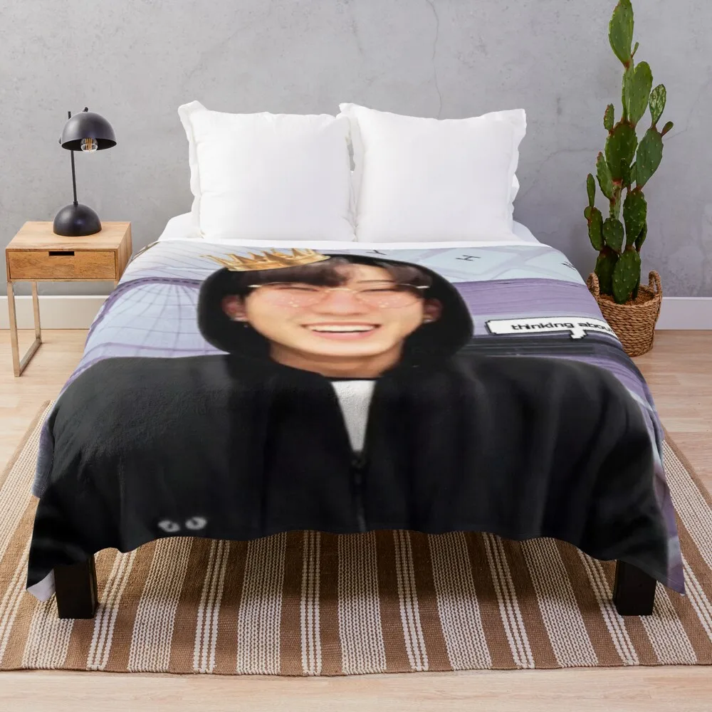 

Stray Kids Changbin Blanket Plush Velvet Warm Decoration Bed Home Throw Sofa Blankets Adult Children Boys Gifts NEW