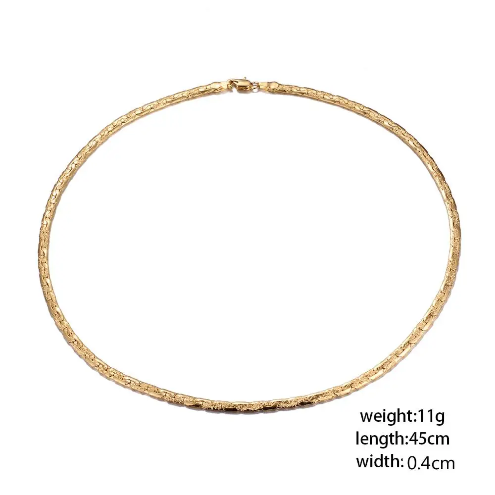 WANDO Men's luxury Necklace Snake Chains For Men Ethiopian Vintage Jewlry Gifts 4mm width Drop Shipping N28 | Украшения и