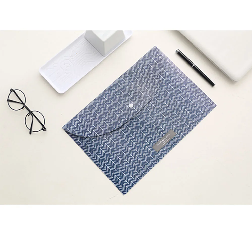 Цветочная папка А4 для файлов прочная водонепроницаемая из ПВХ школьные и