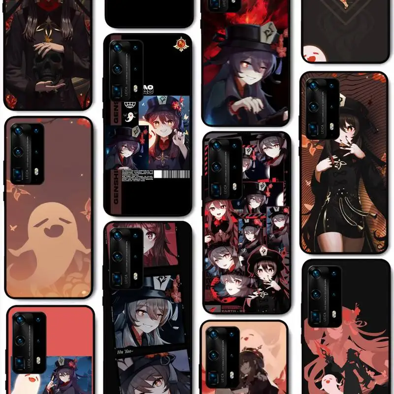 

Hu Tao Genshin Impact Phone Case For Huawei P40 P30 P20 Pro P10 Plus P9 P8 Lite P Smart Cover